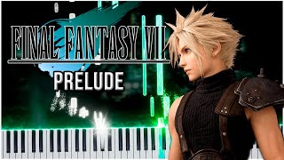 Prelude (Final Fantasy VII) 【 PIANO TUTORIAL 】