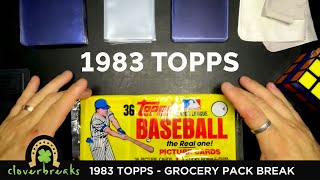 CLOVERBREAKS - 1983 TOPPS  - GROCERY PACK (1)
