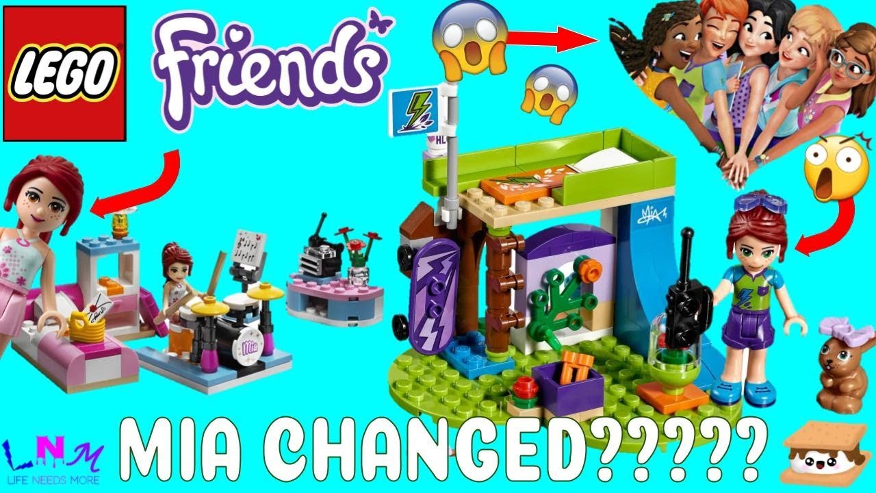 lego friends mia's bedroom 41327