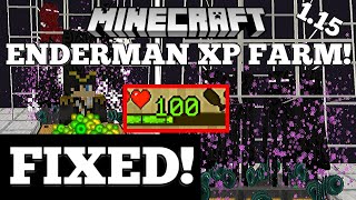 FIX Your Endermen XP Farm! Minecraft Tutorial