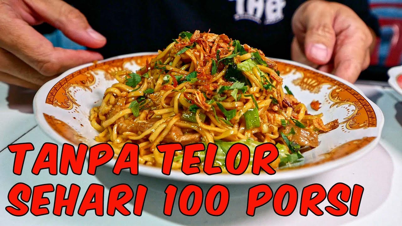 JUAL BAKMI SIANG SIANG DIBAWAH JEMBATAN TAPI SEHARI 100 PORSI | BAKMI COKROYASAN | KULINER PURWOREJO