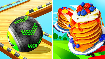 Going Balls Vs Pancake Run😬🫨🫠Walkthrough Max Gameplay FG2411