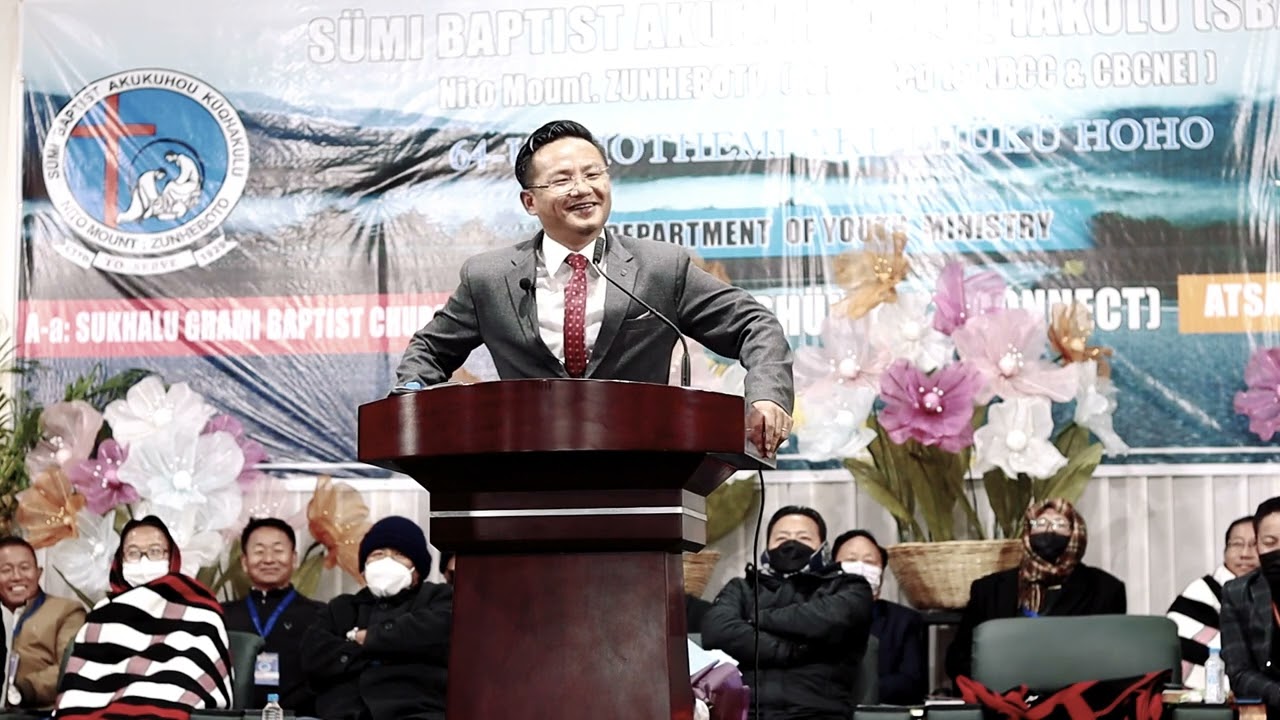 Rev. N. Suhuto Chishi Youth Secy. NBCC ||Atsapiu || 64th Youth Conference 2022|| SBAK NM ||