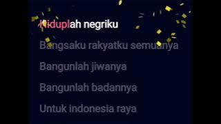 Idris Sardi - Indonesia Raya (karaoke)