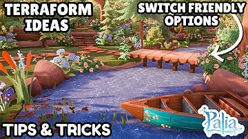 ~PALIA~TERRAFORM TIPS & TRICKS/SWITCH FRIENDLY IDEAS/LAYOUT INSPO/INCLINES, BRIDGES,TABLE SINKING