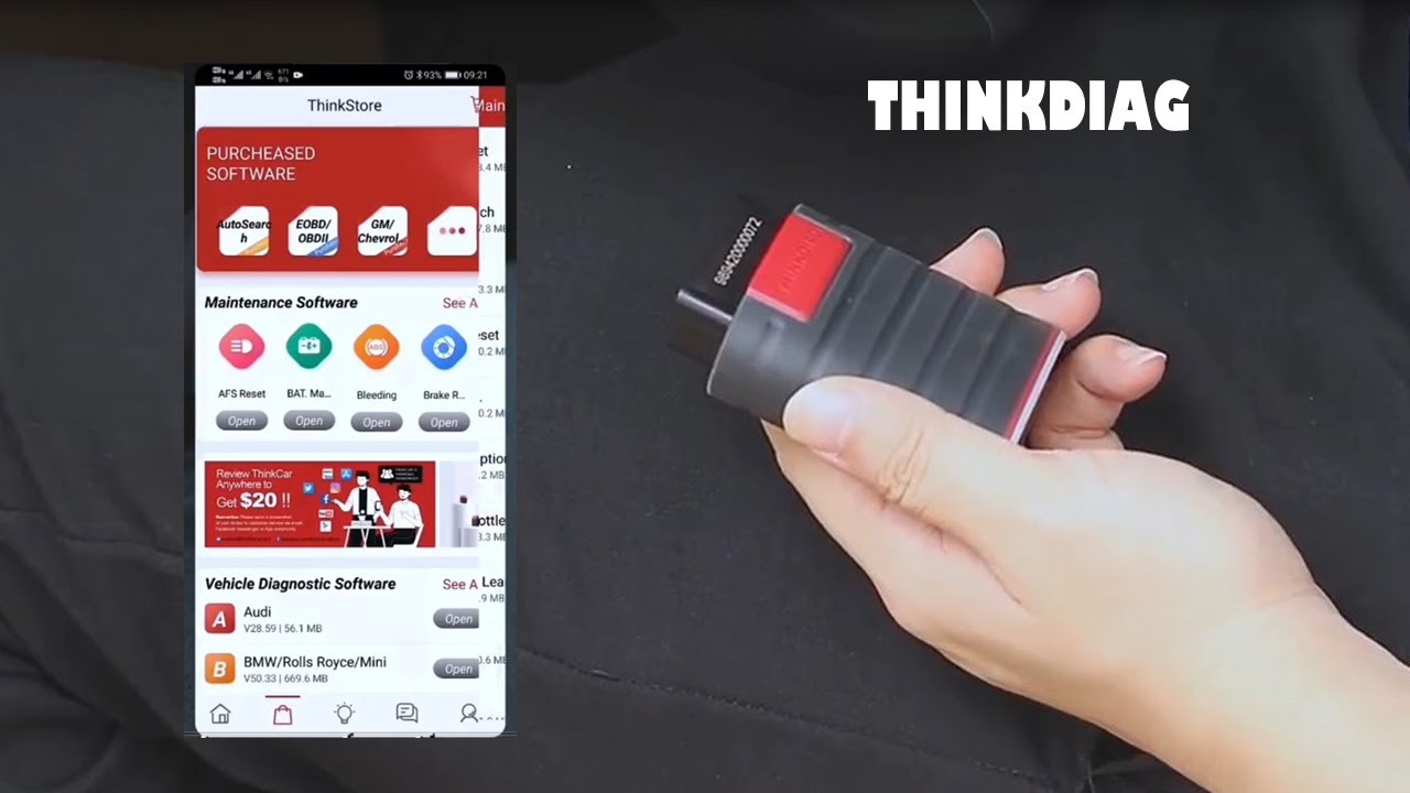 Simplify Your Car Repairs with the Thinkdiag OBD2 Full System Diagnostic Tool