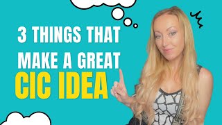 3 things that make up a great idea for a community interest company