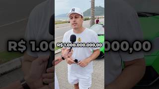 Qual a sua profissão? 💰 #Entrevista #carrosdeluxo #carroesportivo #lamborguini #ferrari