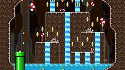 SMB: Revisited Level - Fungi Cave