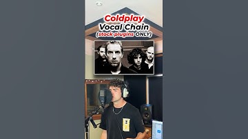 Coldplay Vocal Chain (Logic Pro plugins ONLY) #coldplay #vocal #logicprox