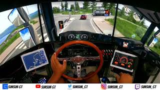 #eurotrucksimulator2 | Driving in Iceland | SCANIA | FANATEC | GoPro | PROMODS screenshot 1