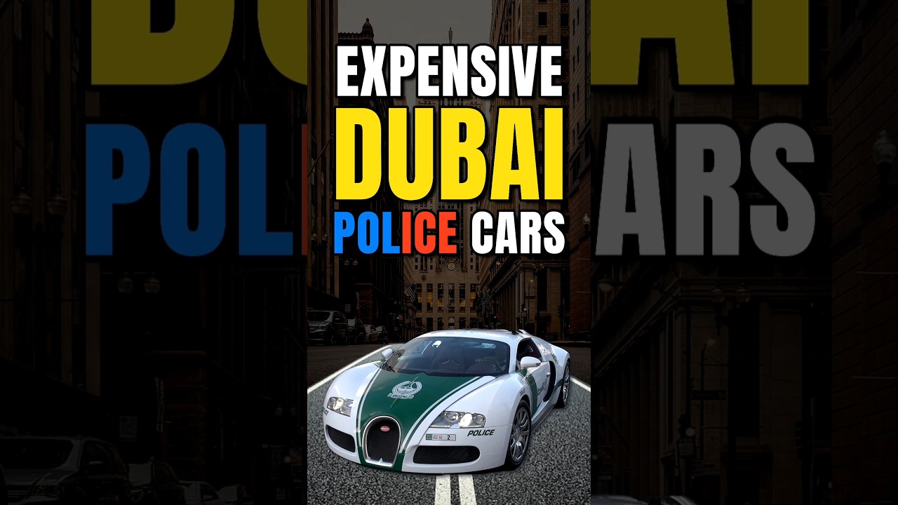 Why Dubai Police Have Supercars?