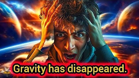 10 Seconds Without Gravity… Earth Would Never Be the Same.#whatif #gravity #science #future #space 