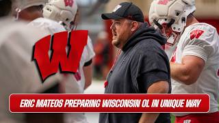 Eric Mateos Preparing Wisconsin Offensive Line in Unique Way