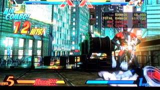UMvC3: Deadpool 611k Teleport Combo