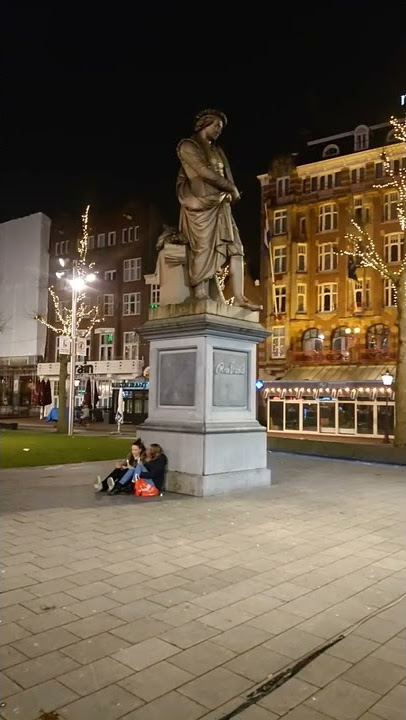 Rembrandtplein Amsterdam | Saturday 15 January 2022 | Still Lockdown | 07:15 PM