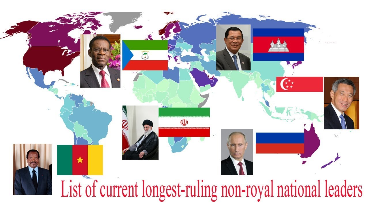 List of current longest ruling non royal national leaders - YouTube