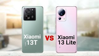 Xiaomi 13T vs Xiaomi 13 Lite