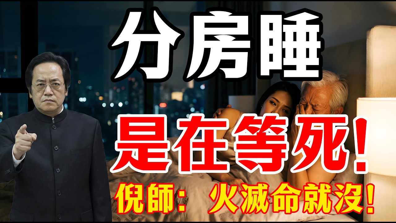 50歲後分房睡不是清淨，是在「等死」！倪海廈：只要這把火不滅，80歲照樣有房事！#倪海廈 #中醫養生 #房中術 #經方 #心腎不交 #夫妻關係