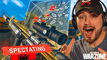 SPECTATING WARZONE SOLOS but EVERYONE IS A PRO PLAYER...