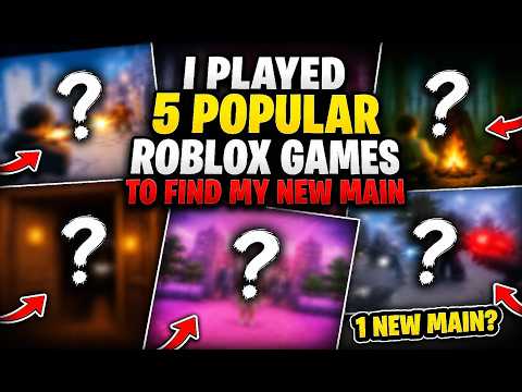 I Tried 5 Popular Roblox Games… One Completely Surprised Me