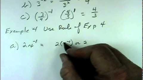 5.1.4 Integer Exponents - Using Rules of Exponents