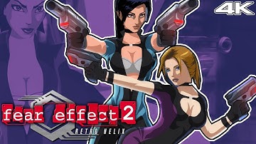 Fear Effect 2 PS1 | 4K60FPS Walkthrough Gameplay Part 1 🔥Cyberpunk Horror Perfection!