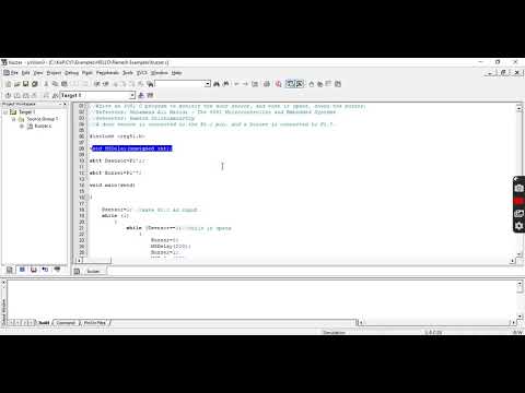 SBIT Application Example Door Sensor and Buzzer