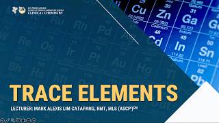 [MLS 223 Lab] Finals - Trace Elements, Part 1