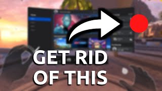 Oculus Quest 2's Annoying Red Dot and How to Get Rid of It EASY screenshot 5