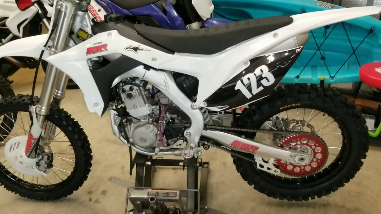 SSR300 rear sprocket change