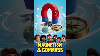 Magnetism & Compass Explained for Kids & Families! #scienceforkids #kidslearning #funscience #grade1