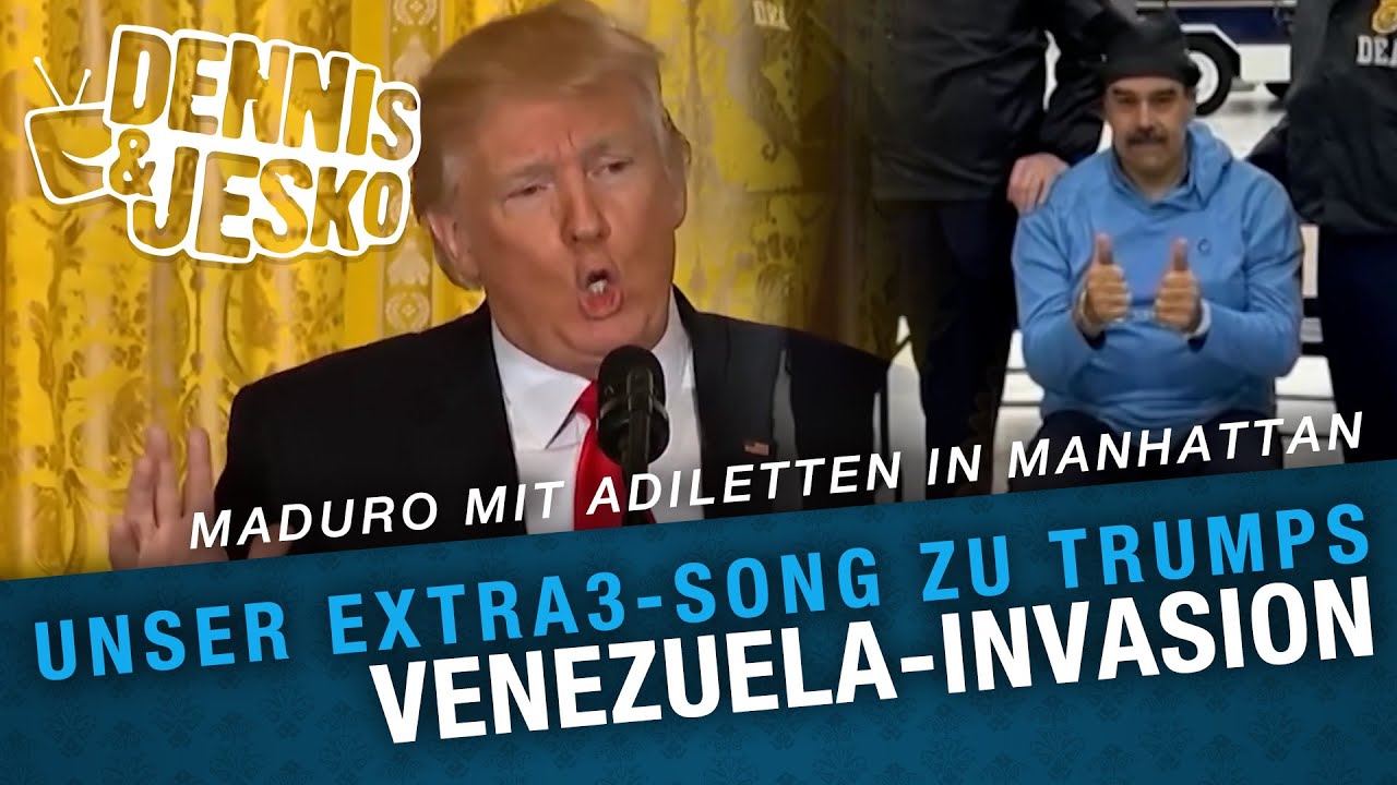 Mit Adiletten in Manhattan - Der Song für Maduro | extra3