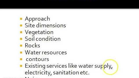 Site selection & its analysis Videocreation PRANITA PRANJALE