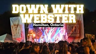 Down With Webster LIVE | Hamilton, Ontario, Canada | Because Beer Festival 2025