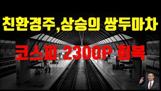 주식 코스피 2300P 회복은 2차전지와 전기차주