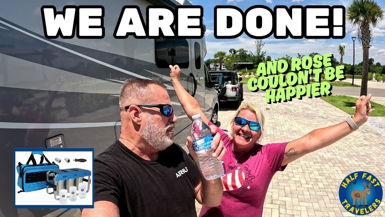 We Supercharged Our RV's Freshwater System:  Here's How We Did It - We're Going BLU!