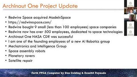 2021-08-28 - Forth FPGA Computer - Don Golding
