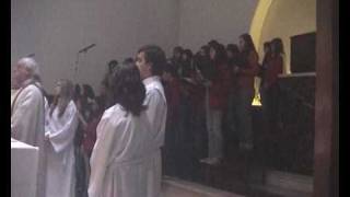 Video thumbnail of "Santo és Tu, Senhor (Pe. Juvantes - Em Festa)"