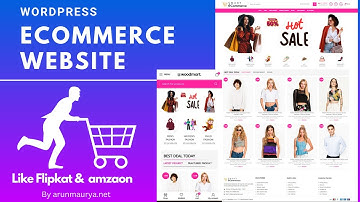 How to create an e-commerce website Like Flipkart and Amazon in WordPress website in Hindi Language.