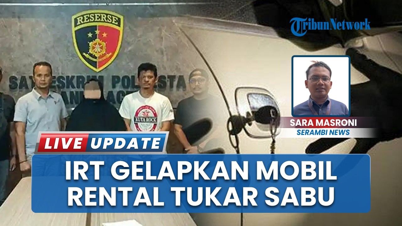 IRT Asal Aceh Besar Gelapkan Mobil Rental, Tukar dengan Sabu