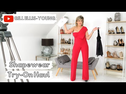 Gill Ellis-Young – Classic Shapewear Try-On Haul // Bra, Girdles, corselettes, and layered nylon