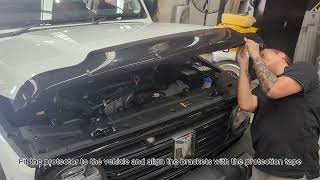 Bonnet Protector Installation Guide for GWM Tank 300
