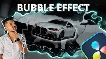 Create the Stunning Mercury Bubble Effect in DaVinci Resolve!