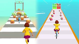 Stumble Run Girl Vs Theif Run All Levels Most Satifying ASMR Android Gameplay