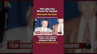 Manisa'da film gibi olay!