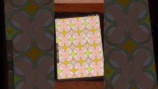 Pattern art 🎨🩷#digitalart #trending #draw #pattern