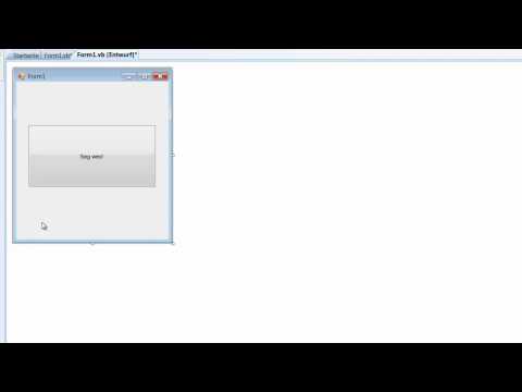Visual Basic : Hallo Welt tut