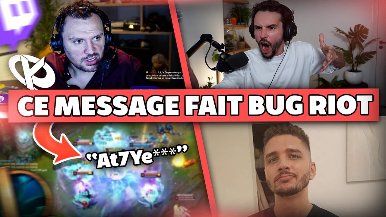 RIOT BUG À CAUSE DE CE MESSAGE... - Best Of LoL #752 Réactions - YouTube