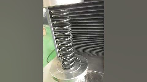 Full touch precision spring tension and compression testing machine